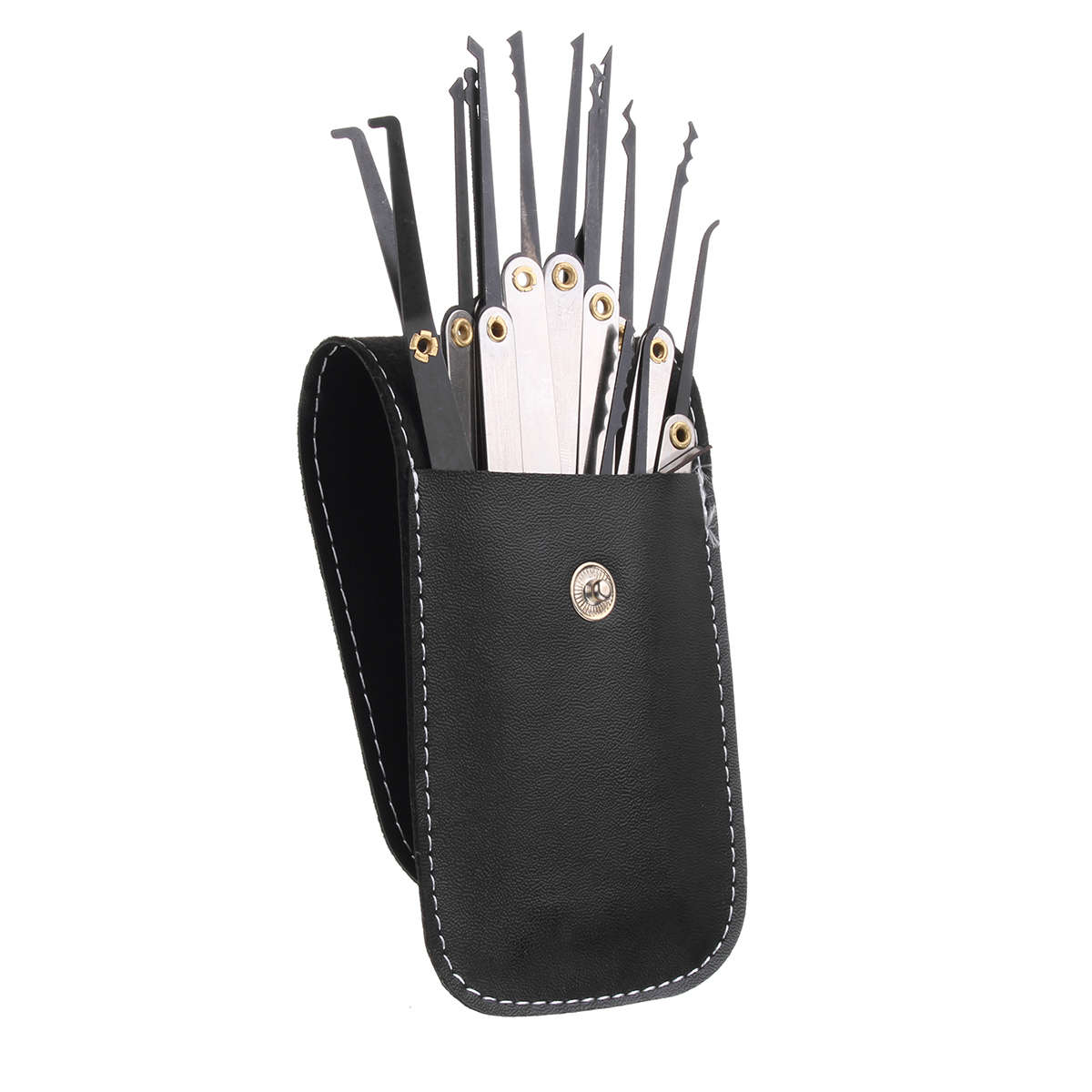 DANIU Unlocking Lock Opener Kit Locksmith Training Transparent Practice Padlocks Tools