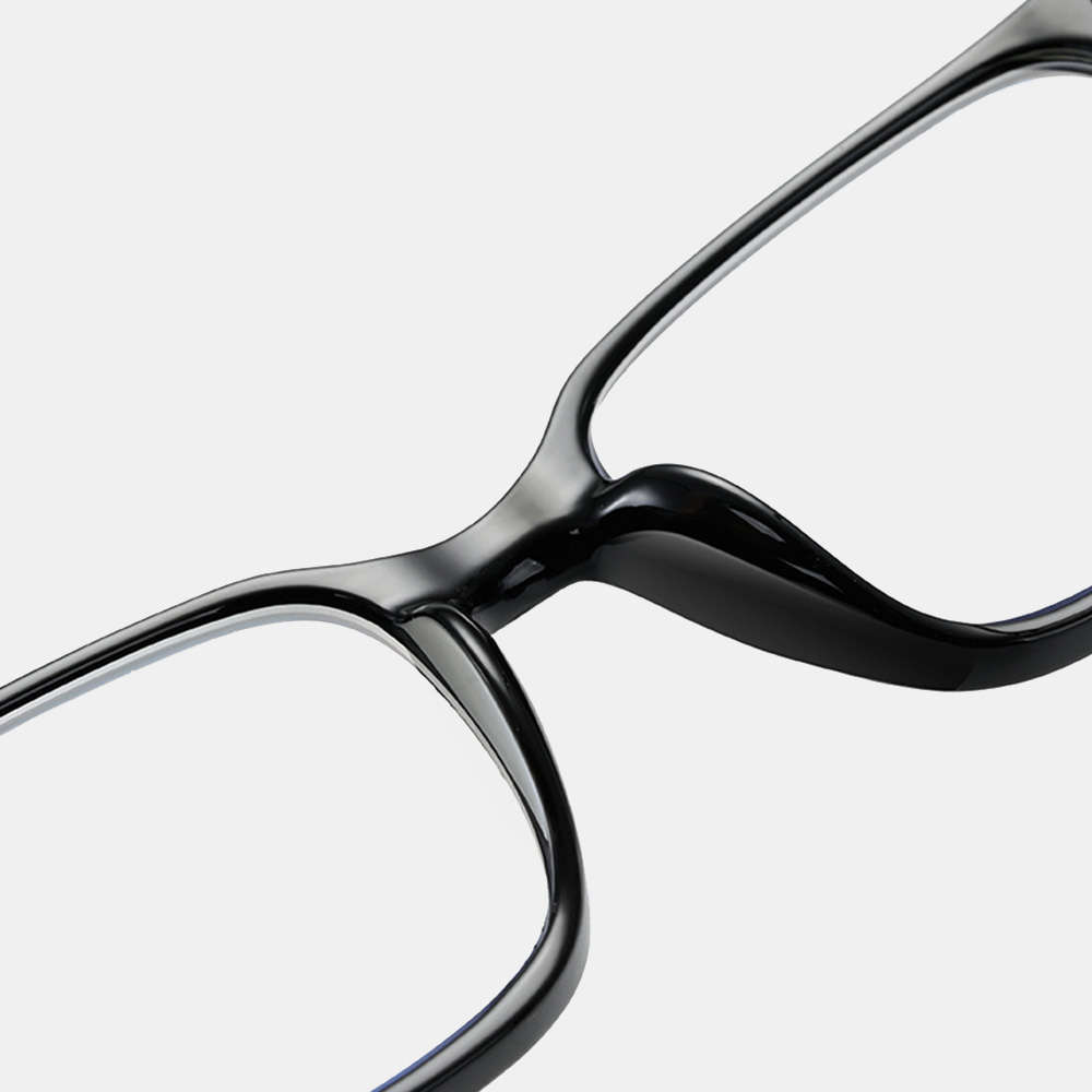 Unisex Retro Full Frame Square Frame Anti-blue Reading Glasses Presbyopia Glasses