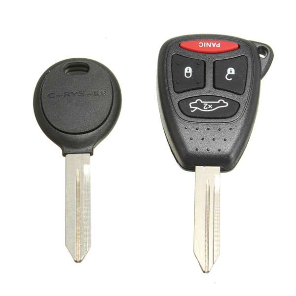 New Car Uncut Keyless Remote Key Shell Case Replacement for Chrysler Dodge Jeep