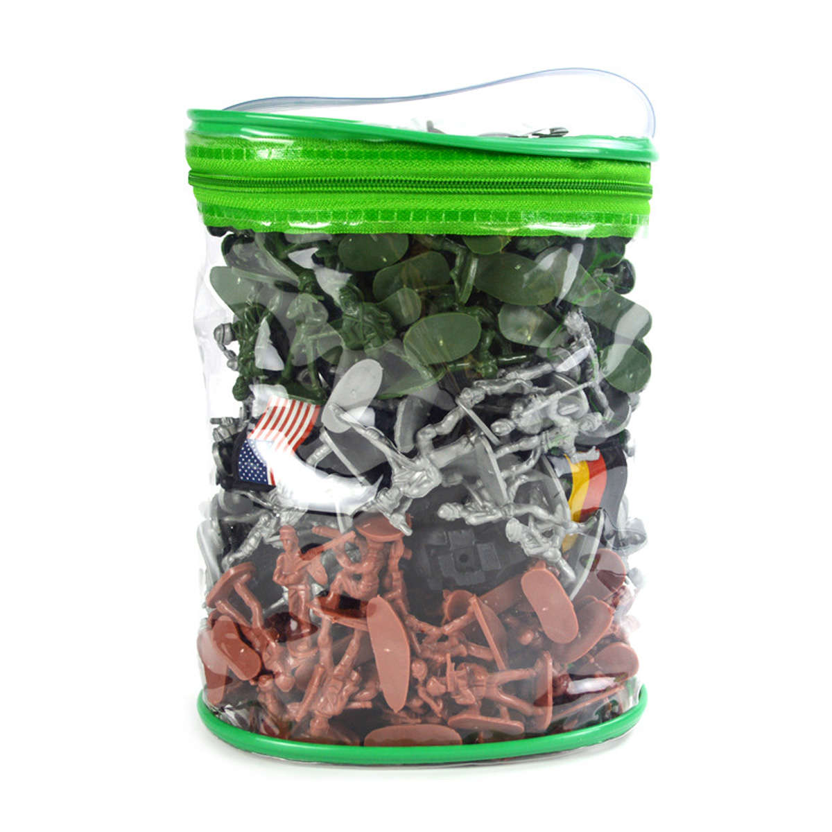 300 PCS Military Soldier Static Diecast Model Decoration Toy Set