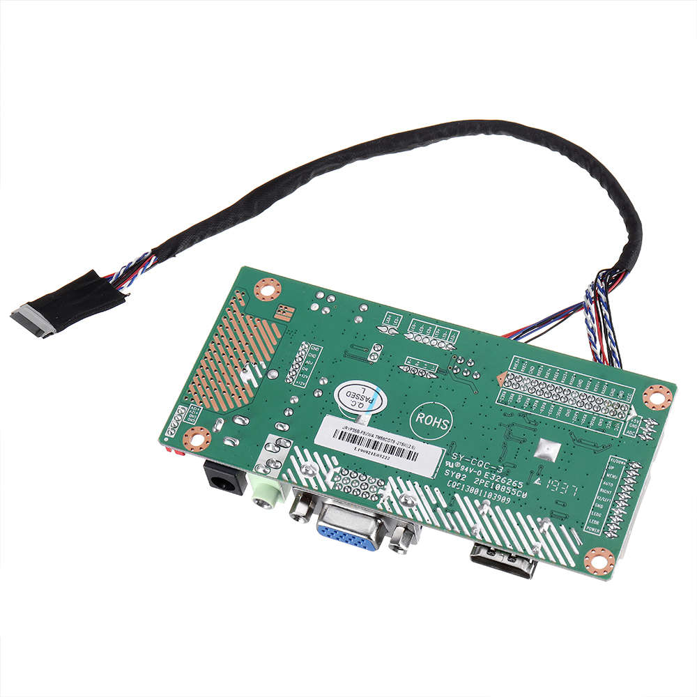 LED Driver Board Kit Single 1CH 6-bit 40P 0.5mm Pitch for 1366x768 Resolution Notebook Screen Modifi