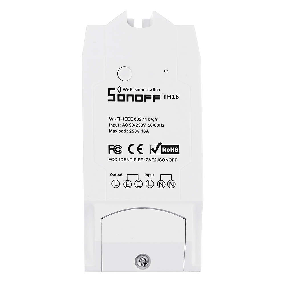 SONOFF TH10 TH16 Smart WIFI Switch Monitoring Temperature Humidity Wifi Smart Switch (Type2 Type 2)