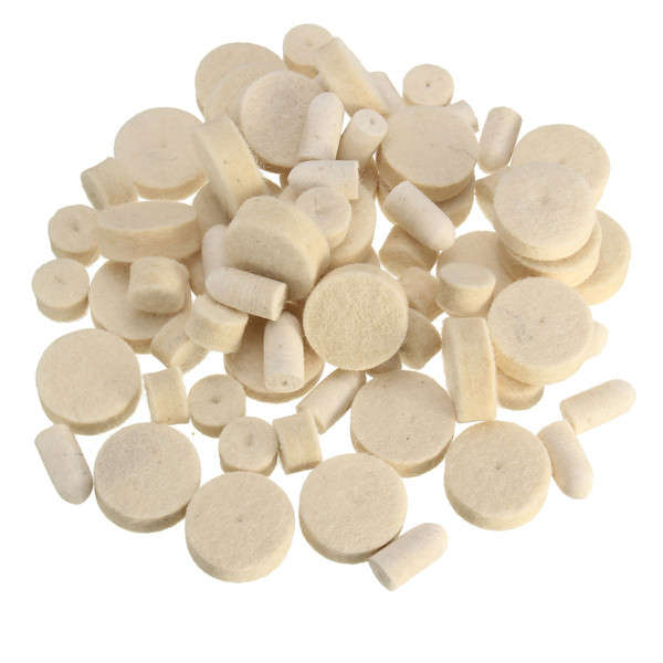 90pcs Rotary Tool Accessories Set Kit Felt Polishing Wheel Grinding Sanding Tool