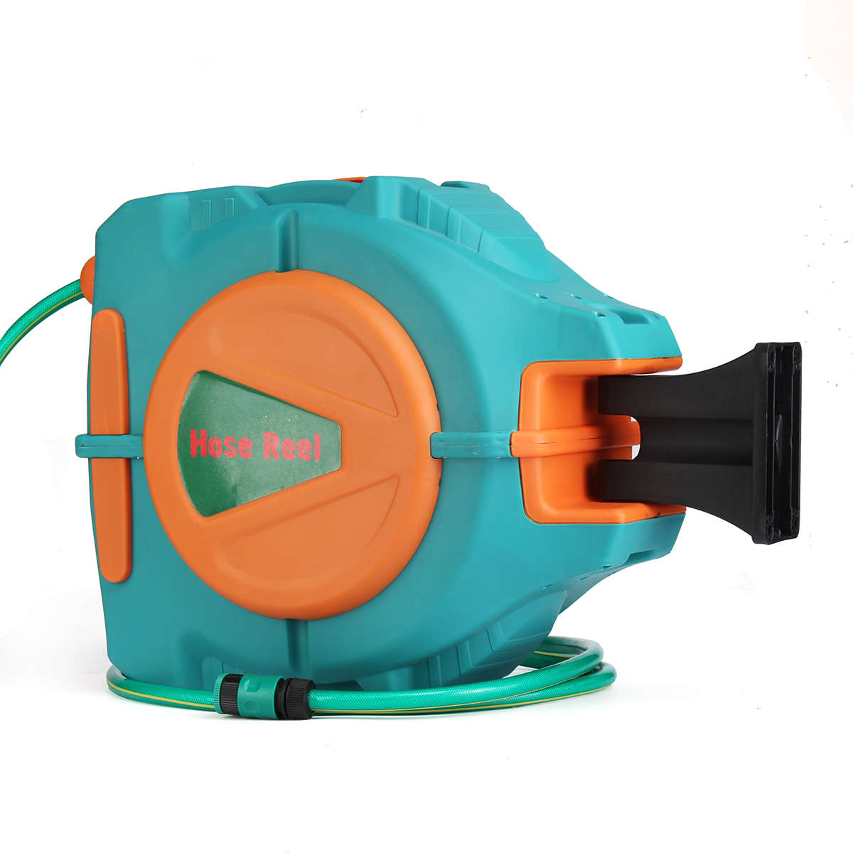 New 20M Auto Rewind Garden Water Hose Reel Retractable Automatic Wall Mount Outdoor Spray Wate
