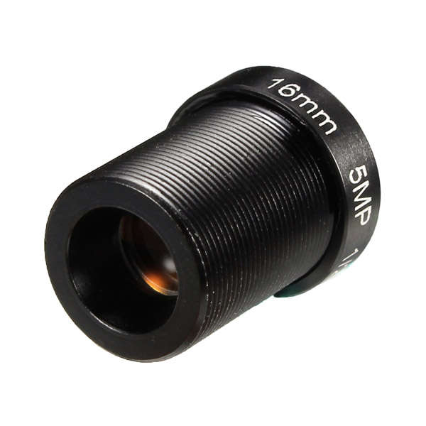 16MM M12 1/2.5 5MP 17 Degree IR Sensitive FPV Camera Lens
