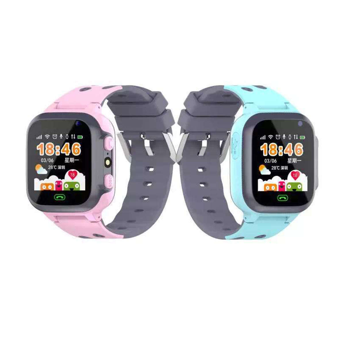 Bakeey S1 Camera Control SOS Emergency Alarm Children Smart Watch GPS Tracking Alarm Watch Phone