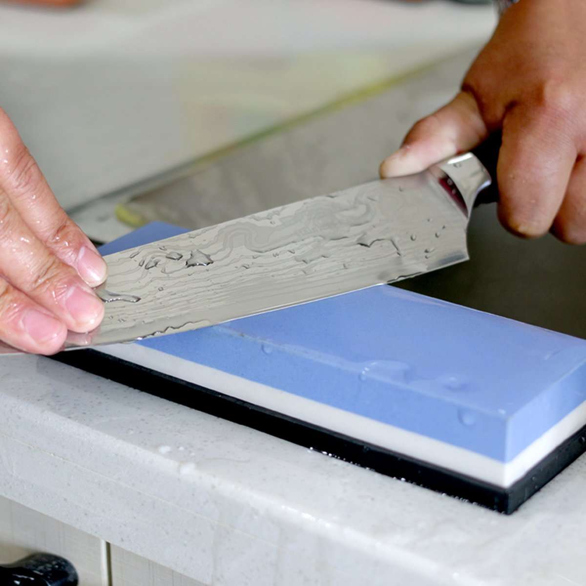 400/1000+3000/8000 / 400/1000 Grit Premium Whetstone Cut Sharpening Stone Sharpen Stone (Size 1#)