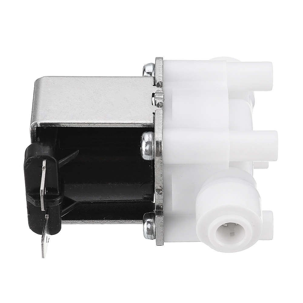 24V 1/4 Inch RO Water Purifier Inlet Water Solenoid Valve 2 Electromagnetic Valve for RO Reverse Osm