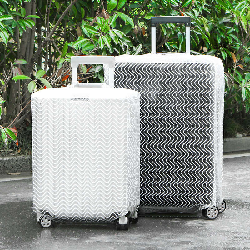 New Honana PVC Transparent Clear Waterproof Luggage Cover Trolley Case Cover Durable Suitcase