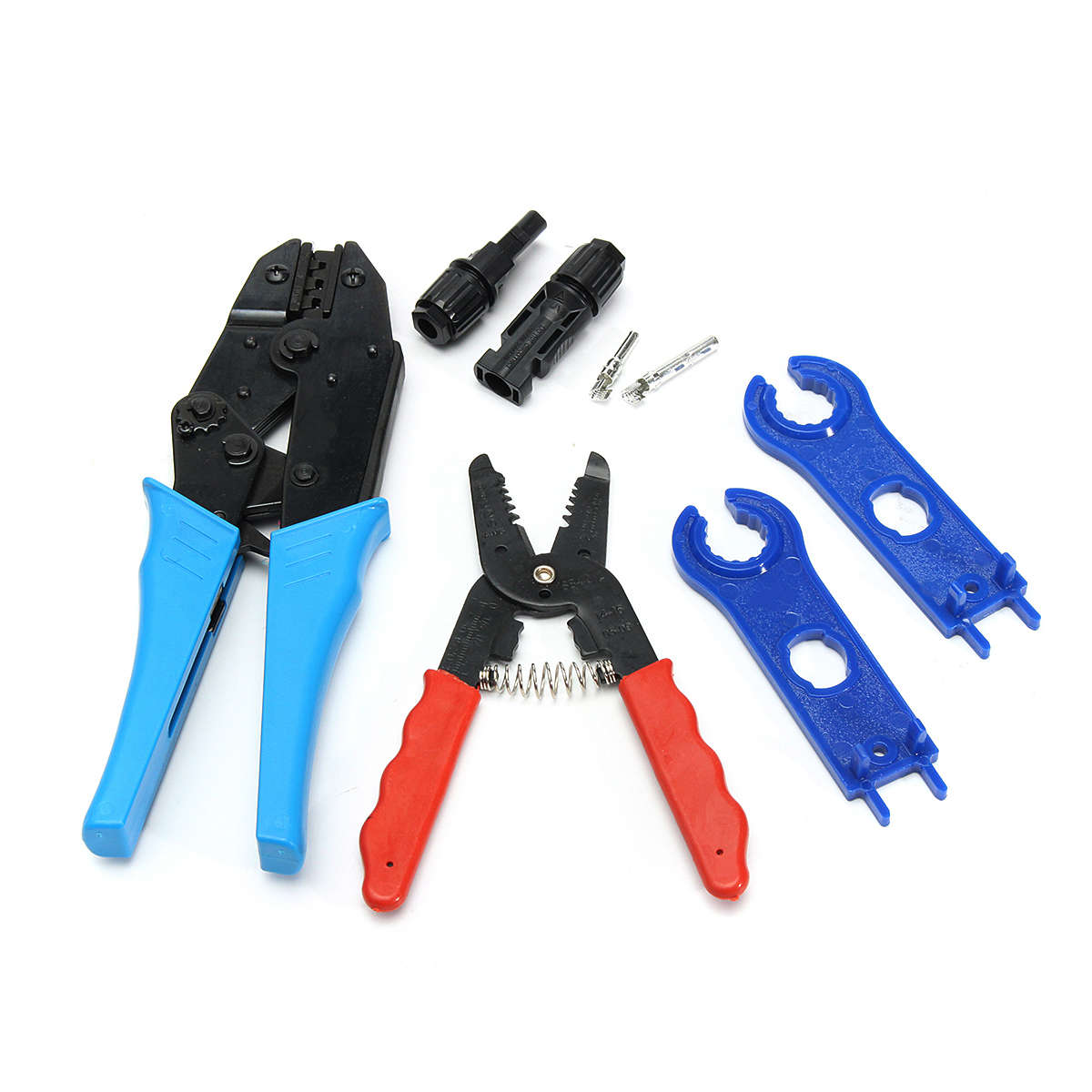 Solar Pv Tools Kits For Mc3/Mc4 Solar Connectors With Crimping Stripping Cutting