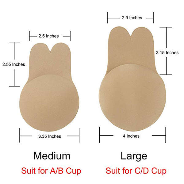 New Women Lift Nipplecovers Adhesive Strapless Backless Sticky Nu Bra