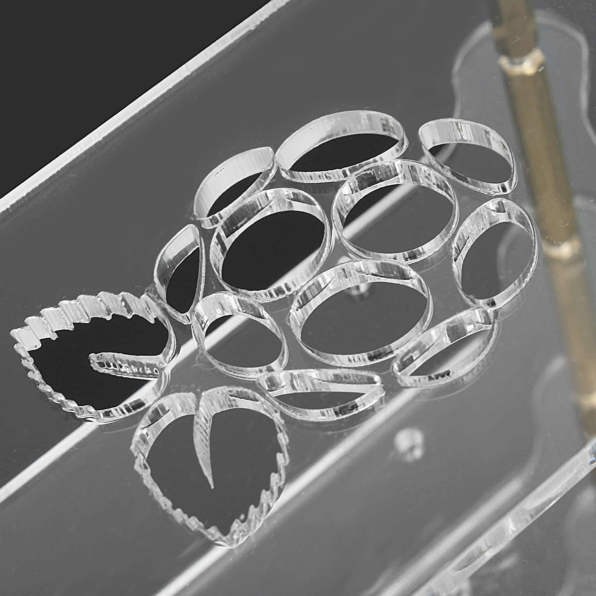 Clear Acrylic 5 Layer Cluster Case Shelf Stack For Raspberry Pi 4/3/2 B and B+