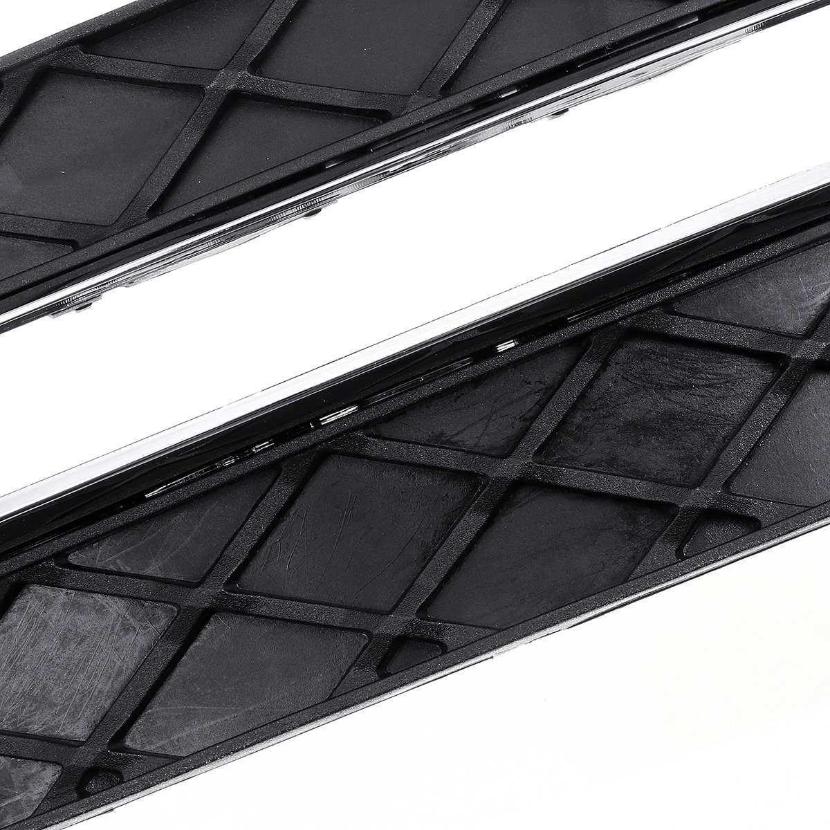 Front Bumper DRL Daytime Running Lights Grill Cover Left/Right for Mercedes-Benz W204 C-Class 2011-