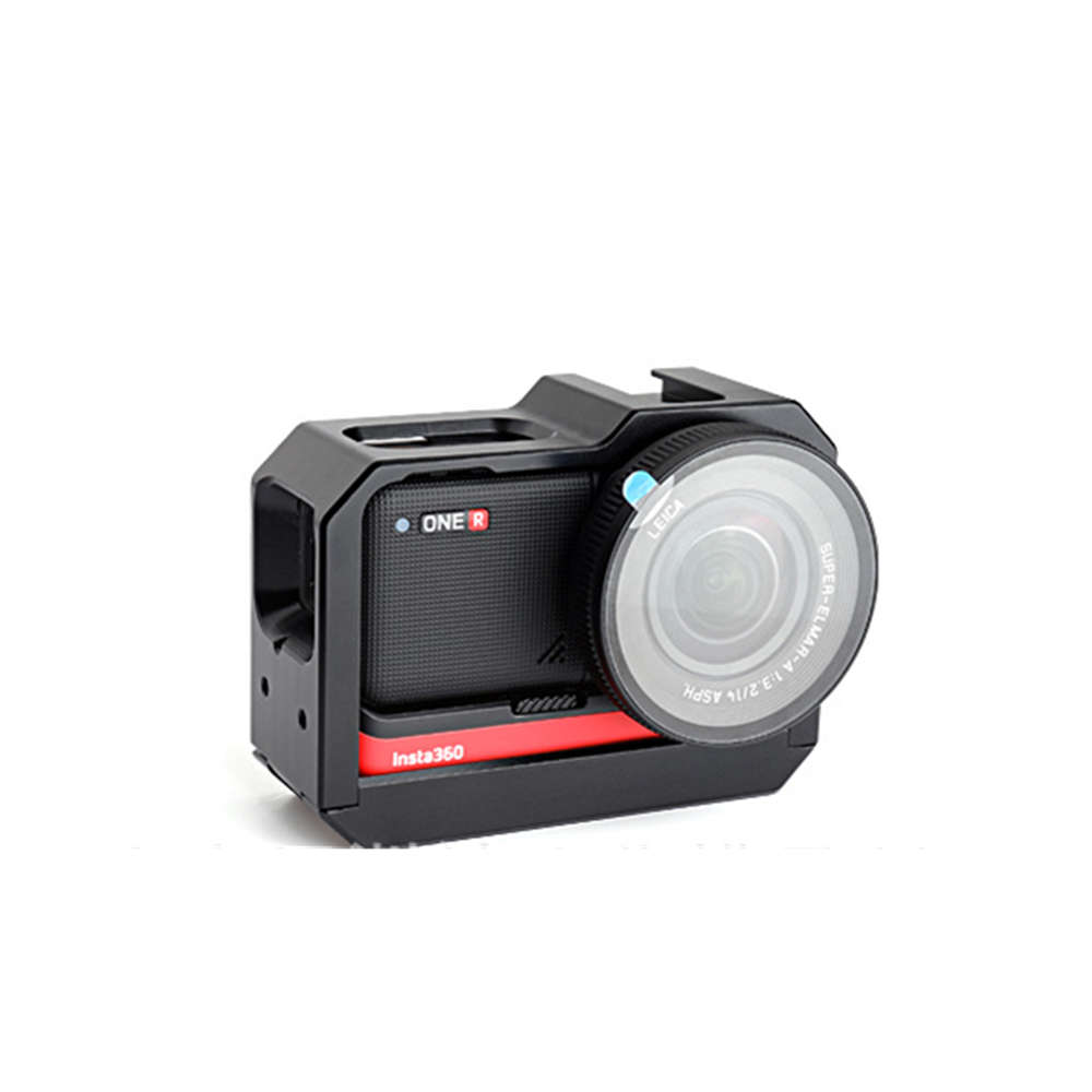 Aluminum Alloy Metal Camera Protective Case With Adapter for Insta360 One R Camera