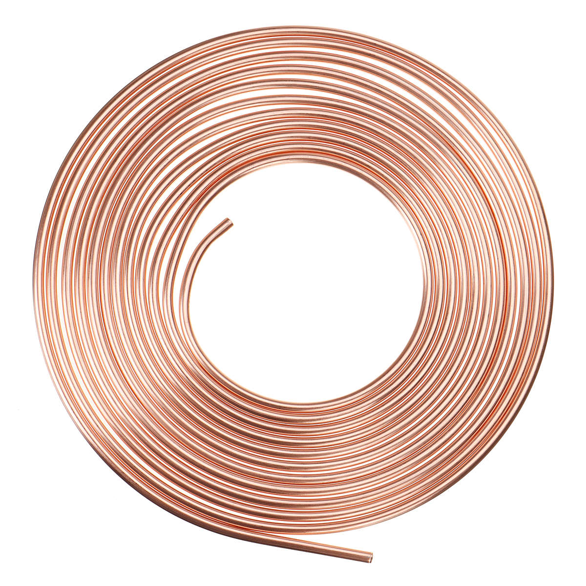 25ft Brake Pipe Copper Nickel Line 3/8'' Stainless Steel Transmission Brake Line Fuel Tubing