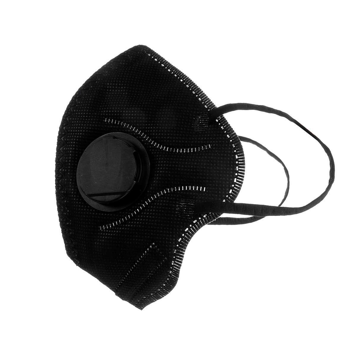 Activated Carbon Face Mask Dustproof Filtration Dust Breathing Respirator (Color Red)
