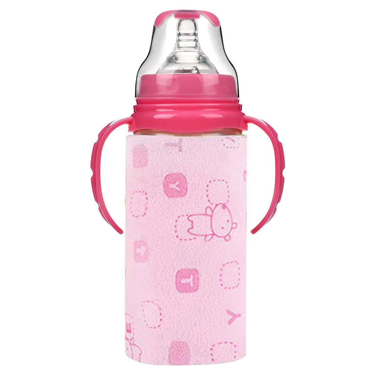 USB Baby Feeding Milk Bottle Warmer Heating Insulation Cover Outdoor Portable