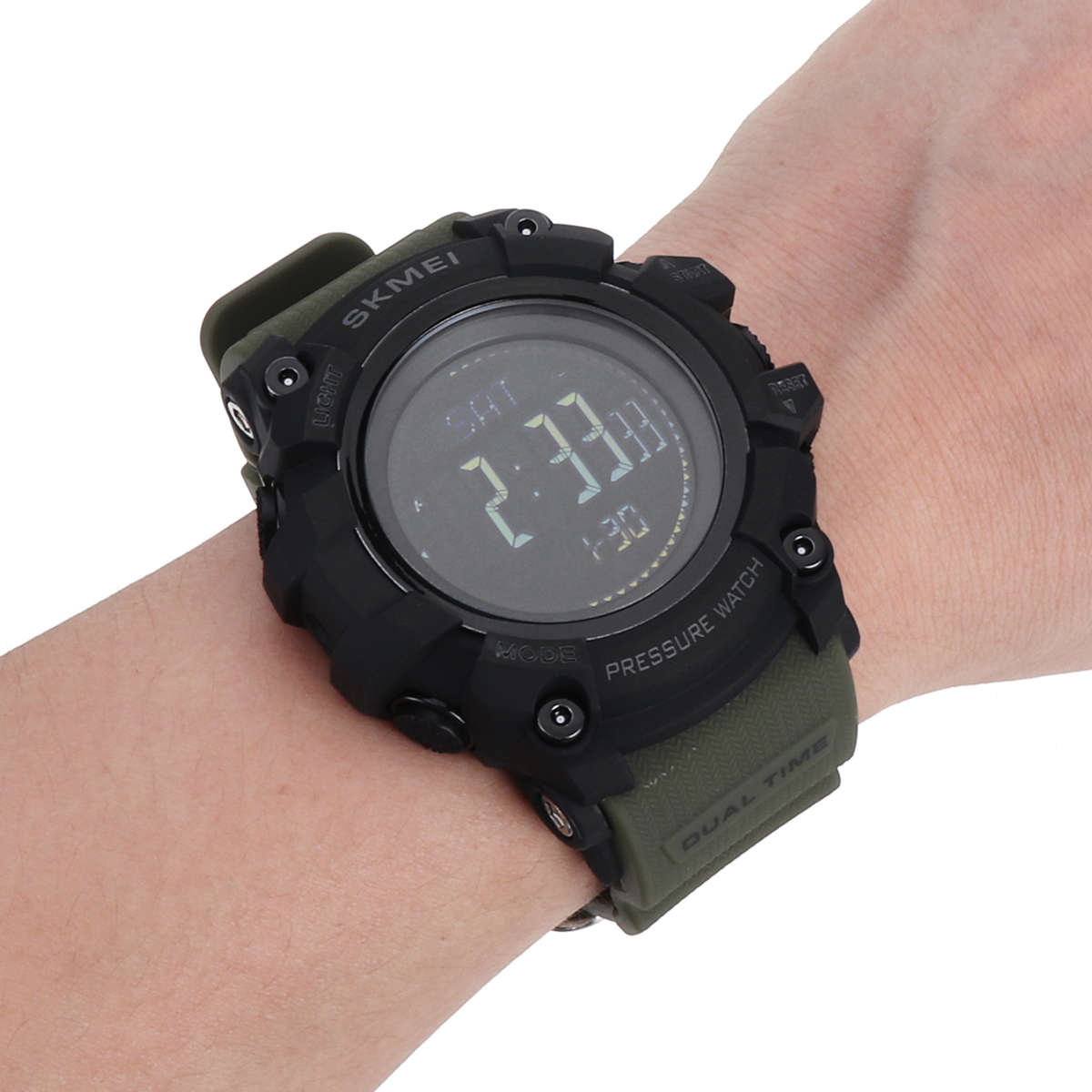 New SKMEI 1358 3ATM Waterproof Smart Watch Pedometer Barometer Thermometer Altimeter Smart Bra