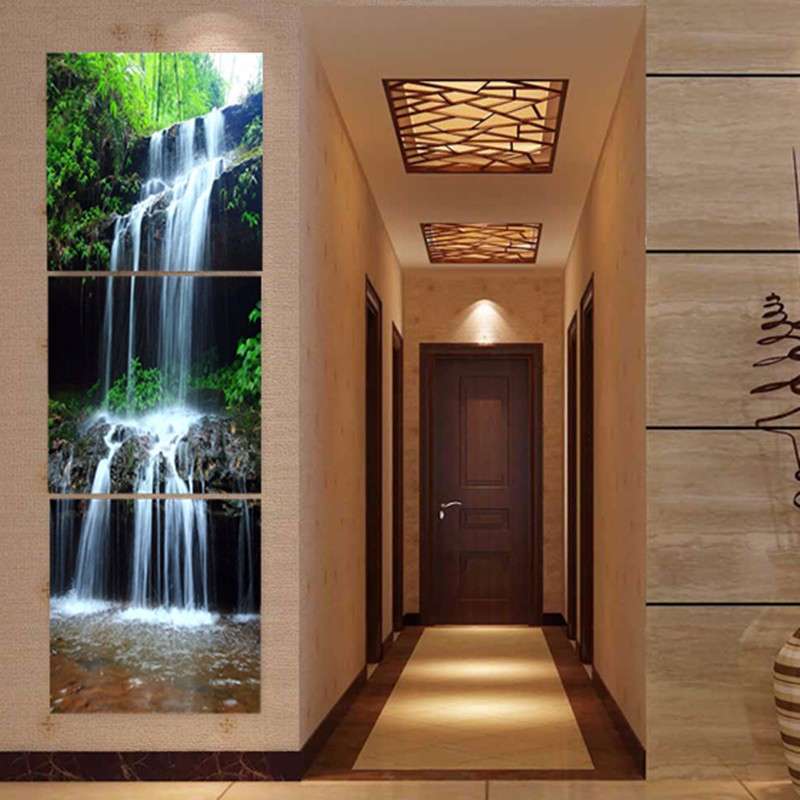 3PCS HD Canvas Print Home Decor Wall Art Painting Picture-Landscape Unframe