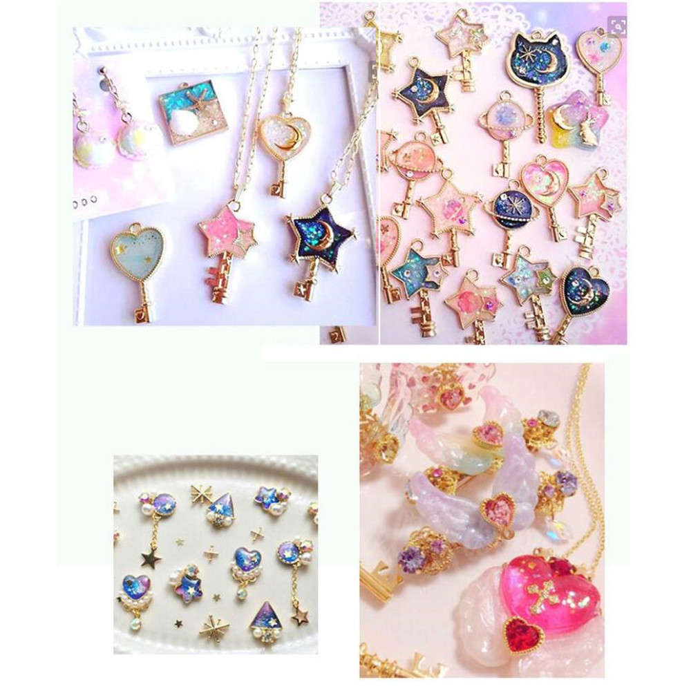 25g/50g Thick Hard Type UV Resin Glue Crystal Clear Ultraviolet Curing Activated DIY Jewelry Making