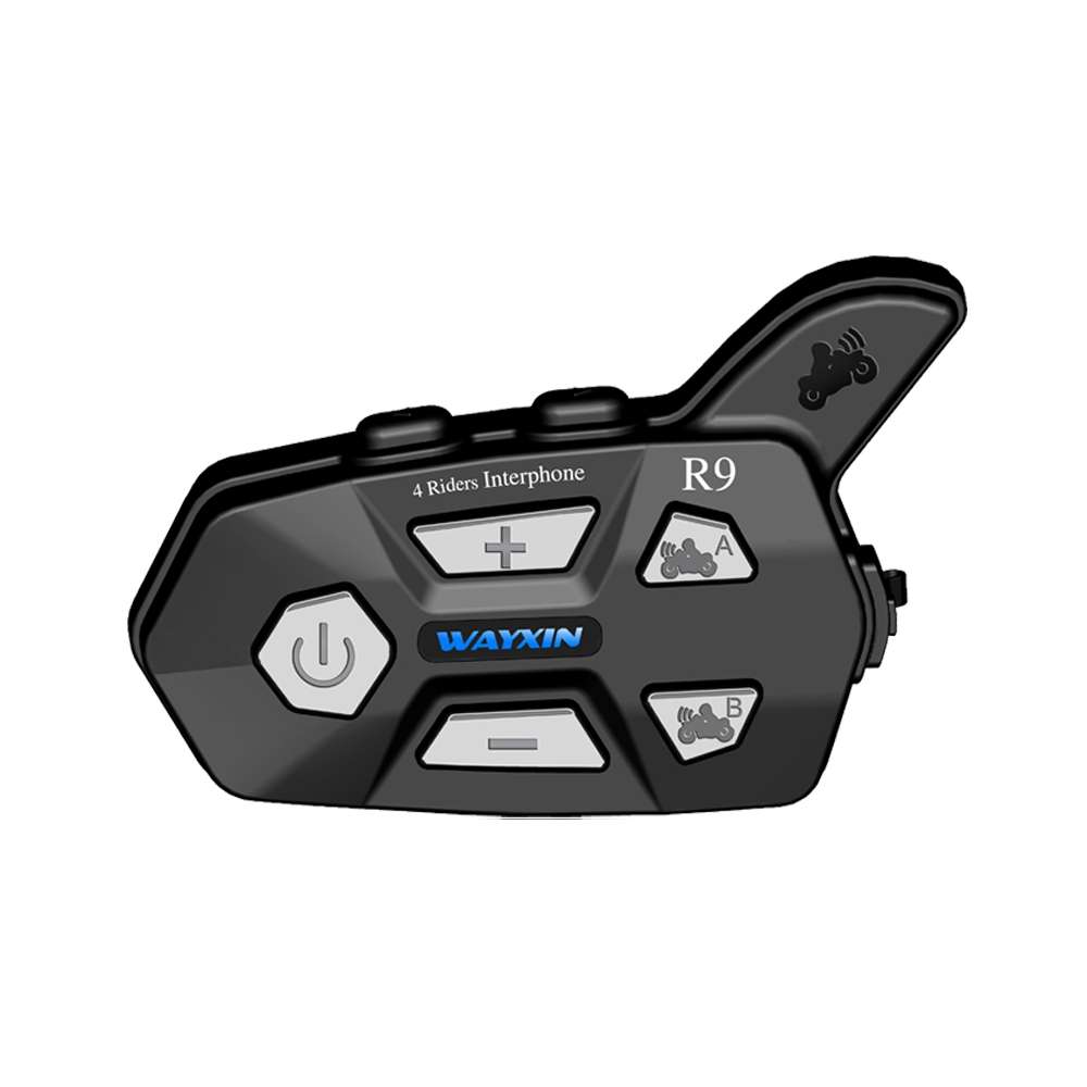 WAYXIN R9 1500M Universal Pairing bluetooth 4 Riders Helmet Intercom
