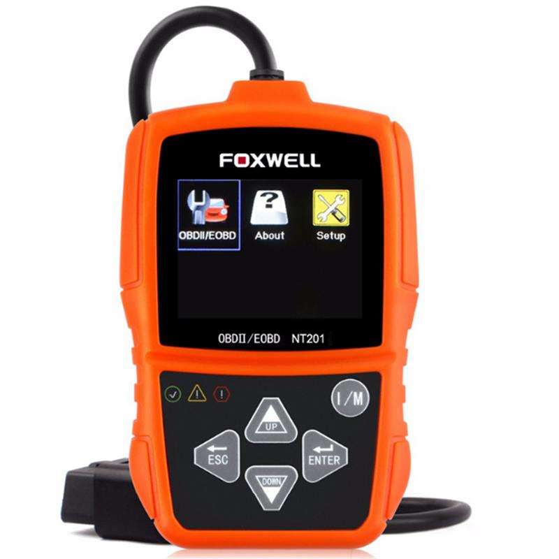 New Foxwell NT201 OBD2 Auto Scanner Automotive OBD OBDII Engine Fault Code Reade