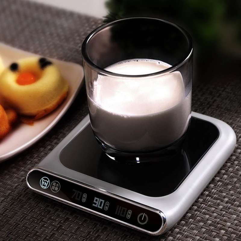 Smart USB Charging Cup Heater Warmer Pad Thermostatic Hot Tea Makers 5V Electric Cup Mug Tea Coffee