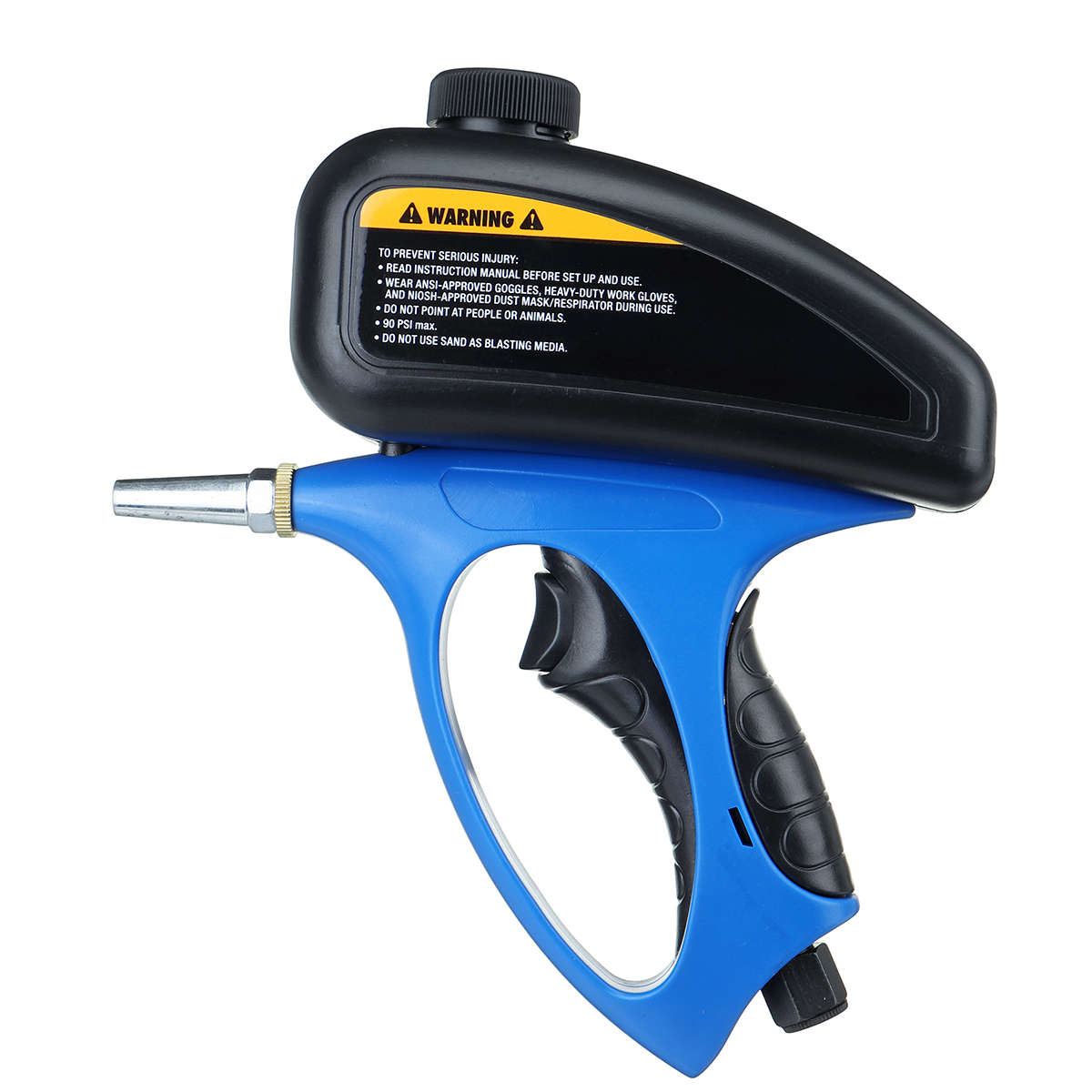 90PSI Portable Handheld Pneumatic Sand Blasting Spray Machine with Small