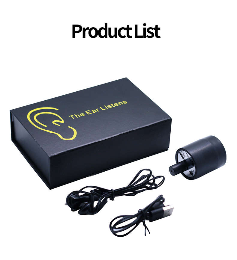 Ear Amplifier Wall Sound Amplifier Bug Wall Listening Device Wiretaps Am