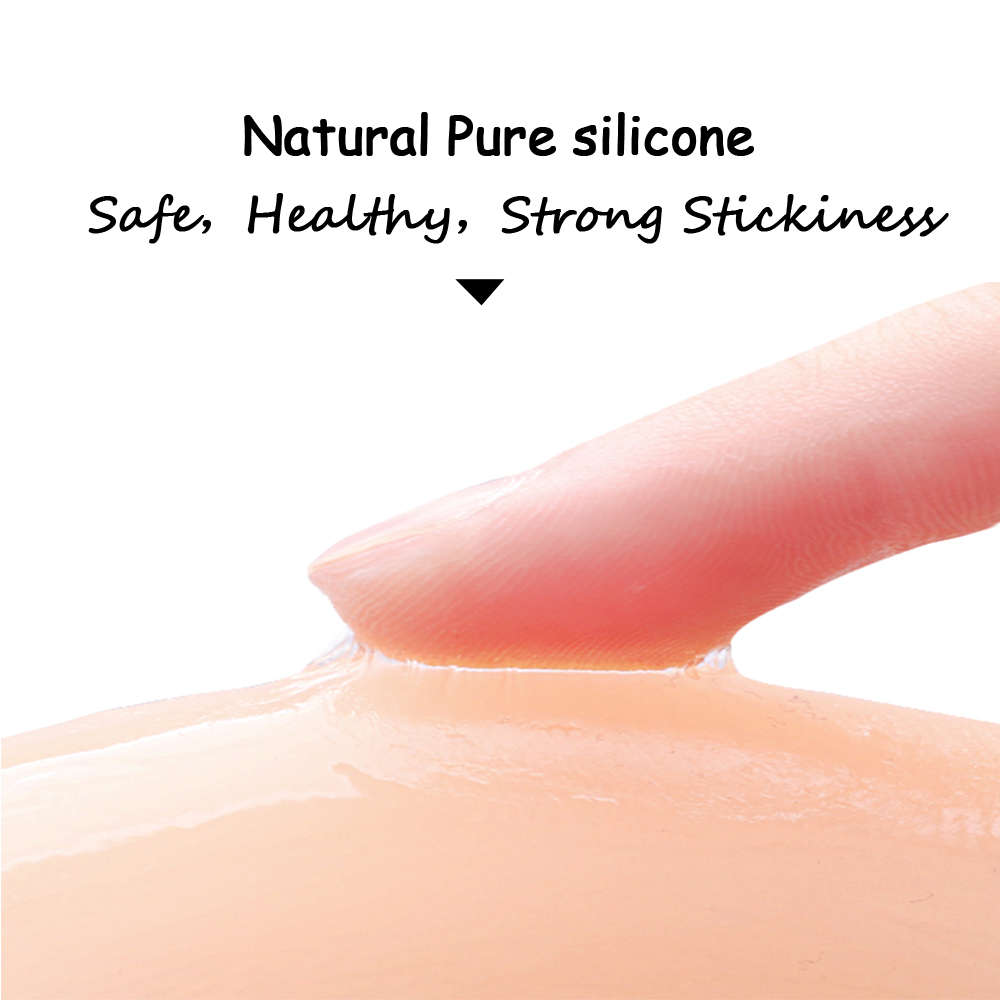 New Silicone Sticky Nipplecovers Push Up Adjustable Strapless Self-adhesive  Nu