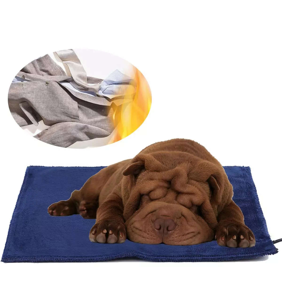 5V USB Electric Heating Pads 3 Level Temperature Adjustable Clothes Heater Sheet Winter Plush Pads W