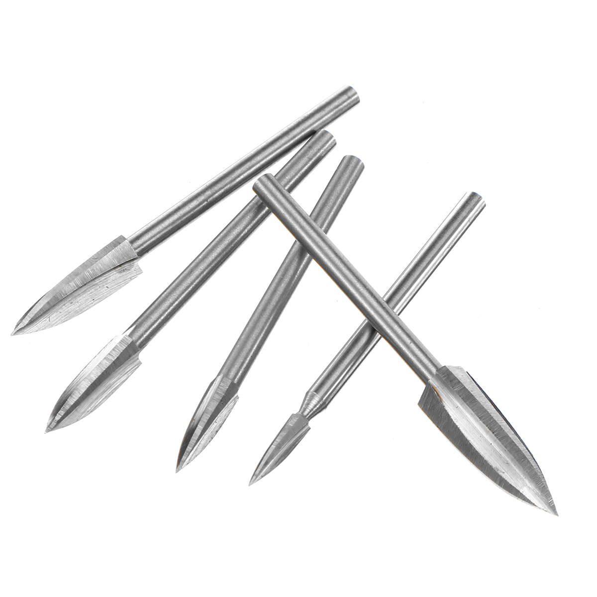 5pcs Wood Carving Engraving Drill Bit Milling Cutter Woodworking Tool
