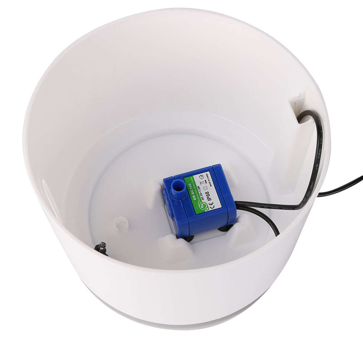 2.4L LED Automatic Electric Pet Water Fountain Electric Filter Mute Wate