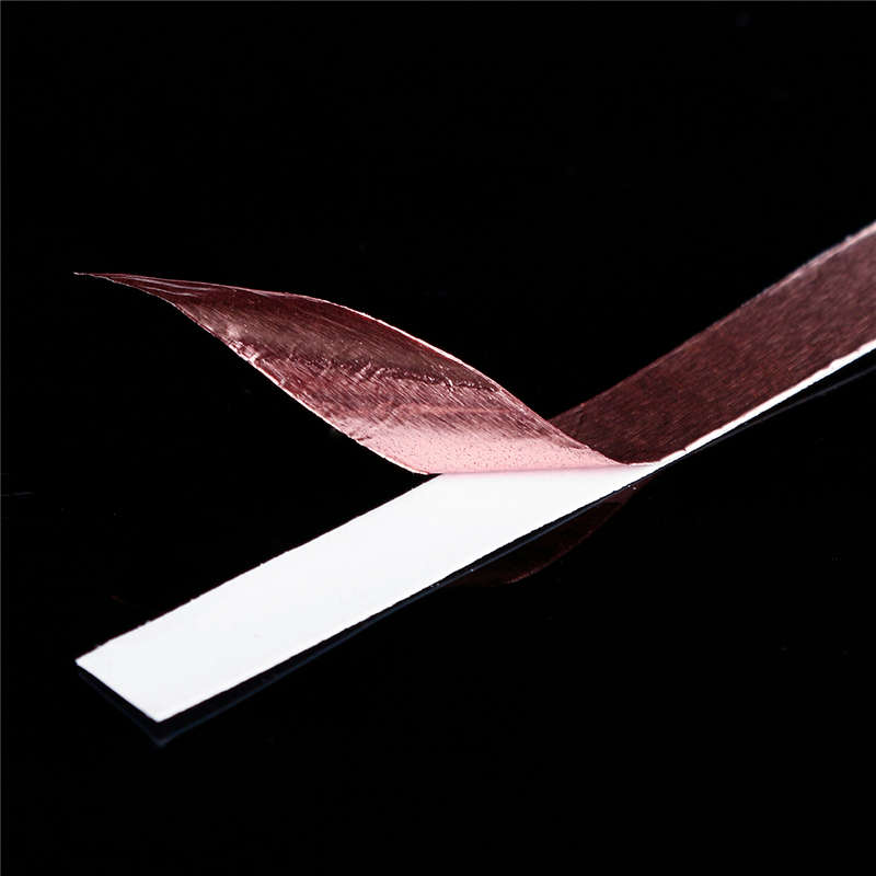 50M Copper Foil Tape Conductive Adhesive for EMI Shielding Heat Resist Tape (Length 5mm)
