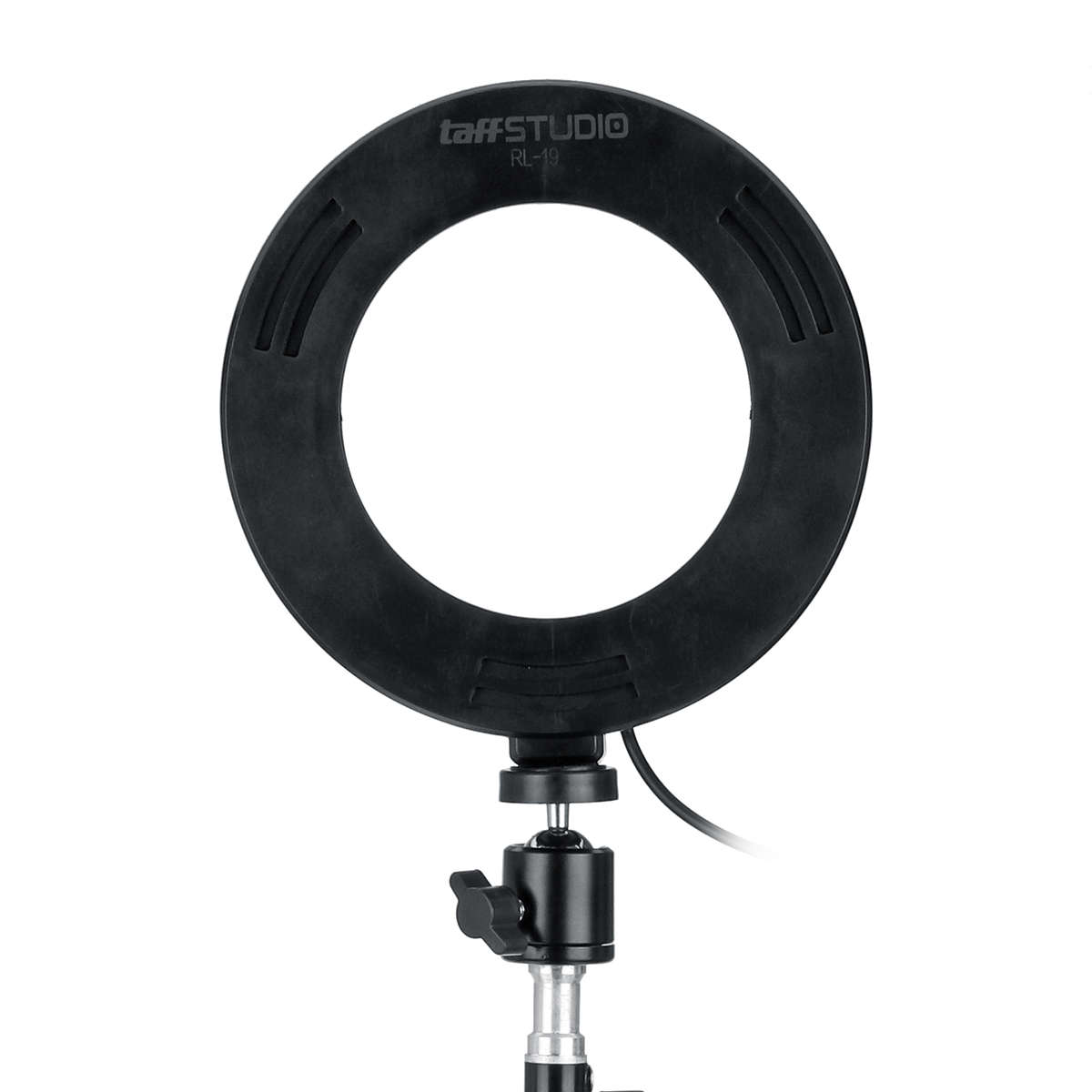 16cm 3200K-5500K Dimmable LED Fill Light Photography Ring Light with Phone Clip