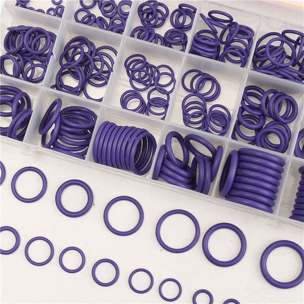 Suleve MXRW1 R22/R134a Air Conditioning O-Ring Rubber Rings Waterproof Washer 270Pcs