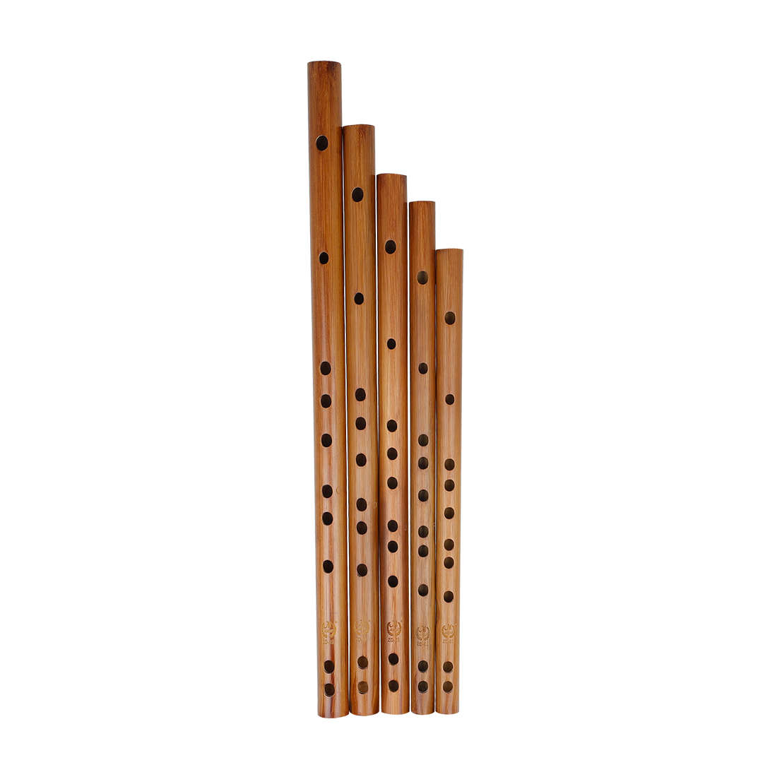 Bamboo Flute Multiple Tunings Piccolo-Flannel Bag