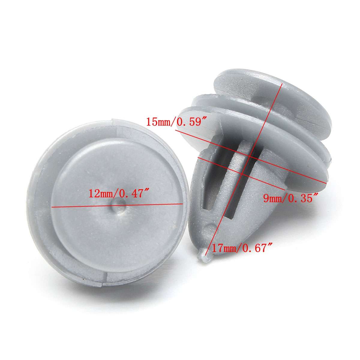 Interior Door Card Panel Trim Retainer Clips For Honda Civic