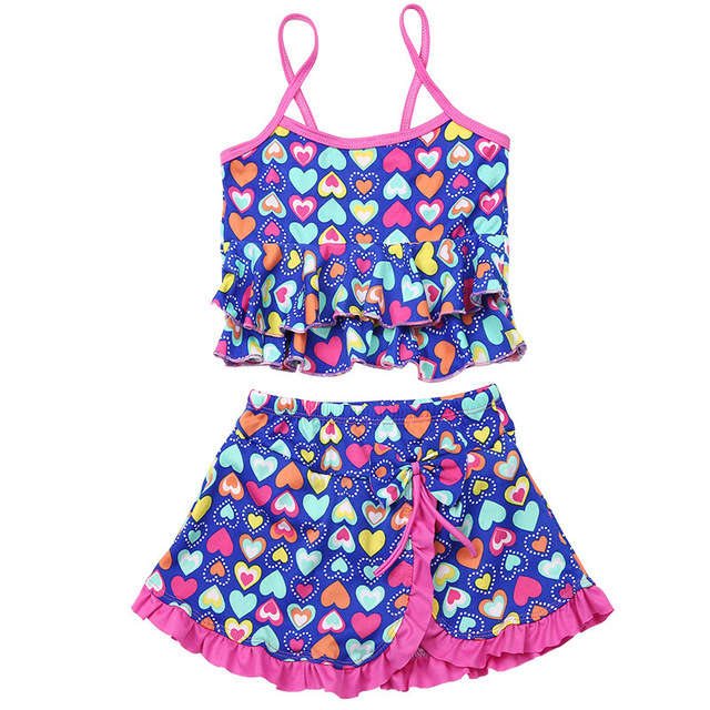 New Children's Swimwear Girls Girls Swimwear Baby Bikini Set Baby Split Small Children's Swimm