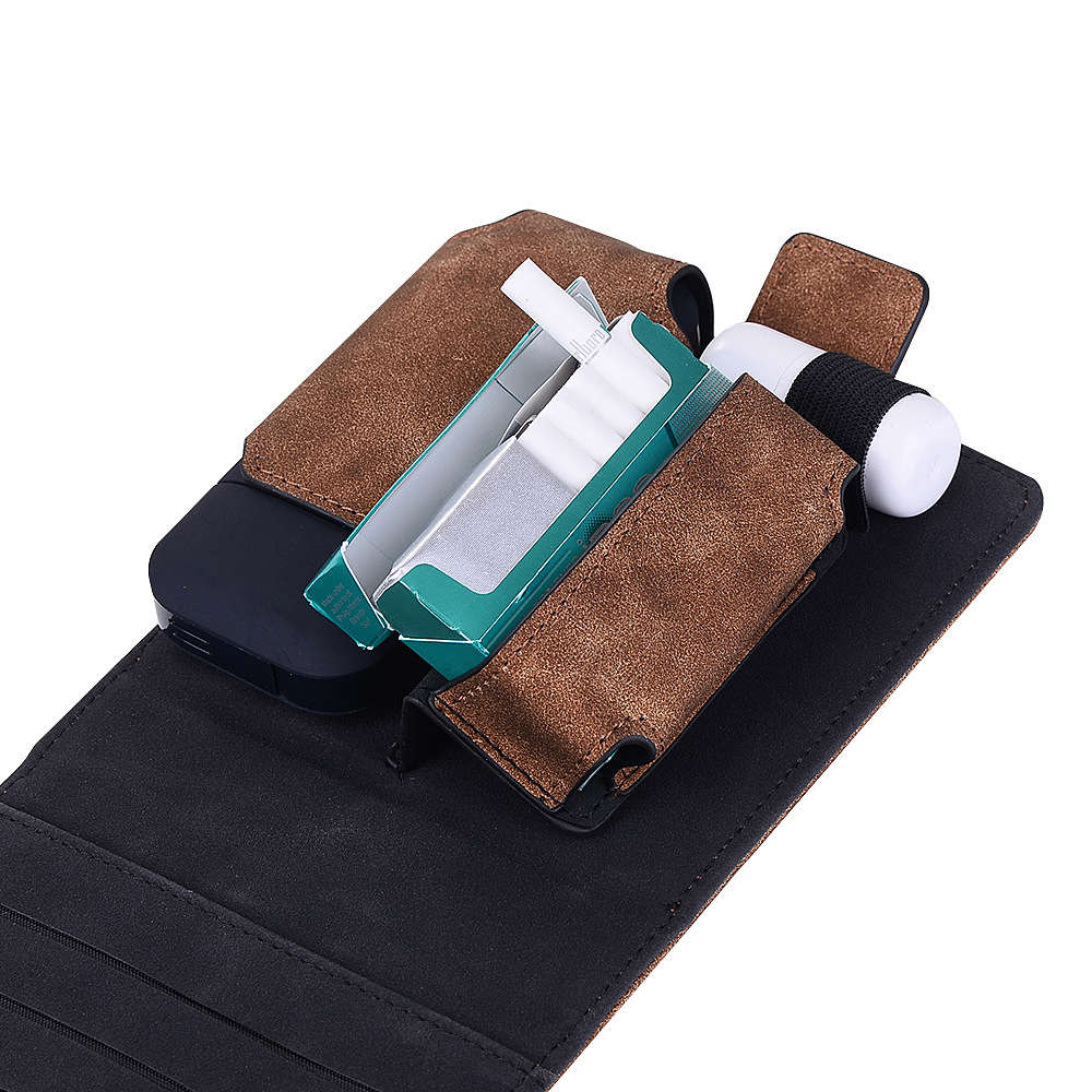 New Men iQOS Electronic Cigarette Wallet Made From Faux Leather Card Holder