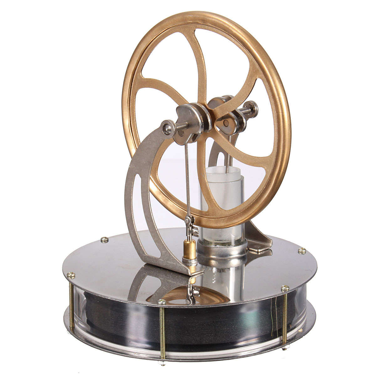 Low Temperature Stirling Engine Motor Temperature Difference Cool Model Educatio