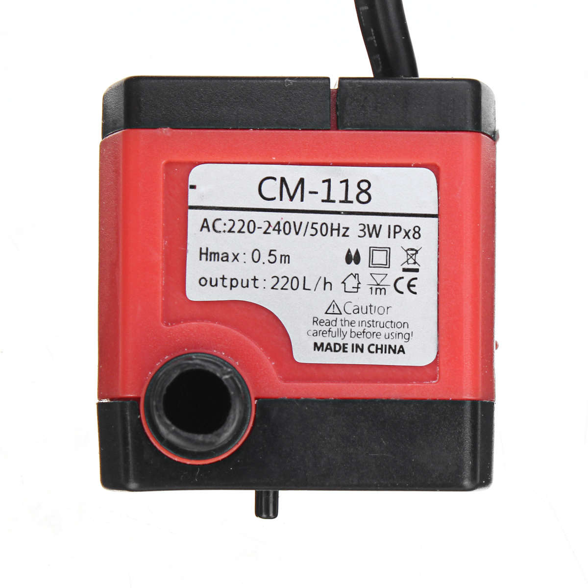 New 220-3000 LPH Submersible Water Pump Fish Pond Aquarium Tank Fountain Pump Feature Aquarium