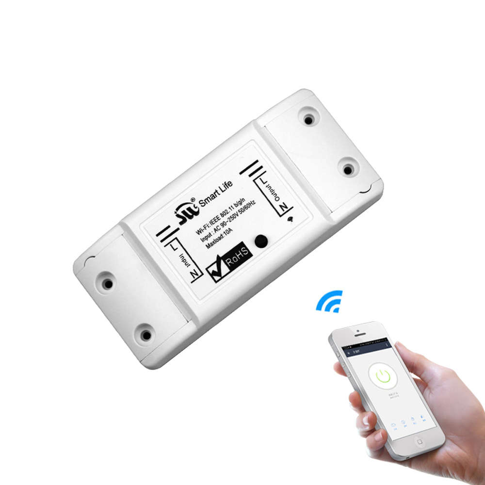 MoesHouse DIY WiFi Smart Light Switch Universal Breaker Timer Smart Life APP Wireless Remote Control
