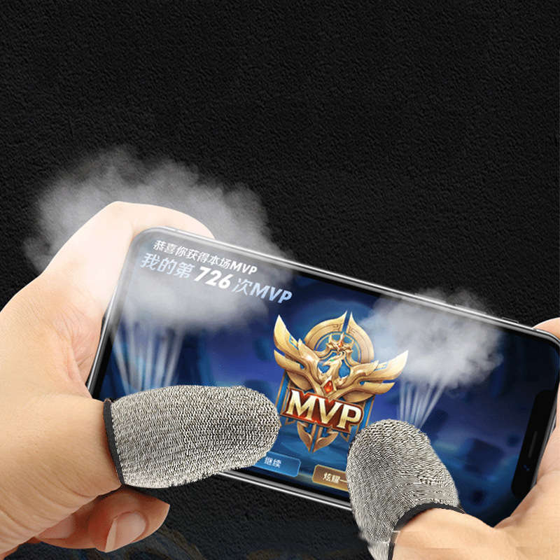 Bakeey Gloves Sleep-proof Sweat-proof Professional Touch Screen Thumbs Finger Sleeve for PUBG Mobile