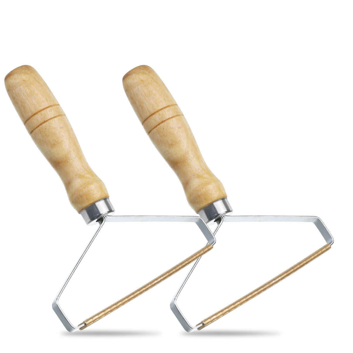 CAMTOA 2PCS Portabel Manual Lint Removal Pure Copper Double-head Scraper Lint R