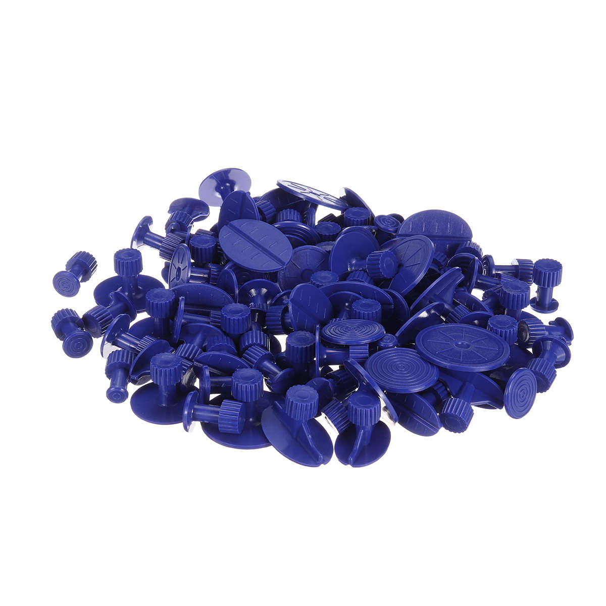 90Pcs Blue Pulling Tabs Car Paintless Dent Repair Tool Pdr Puller Ding Lifter