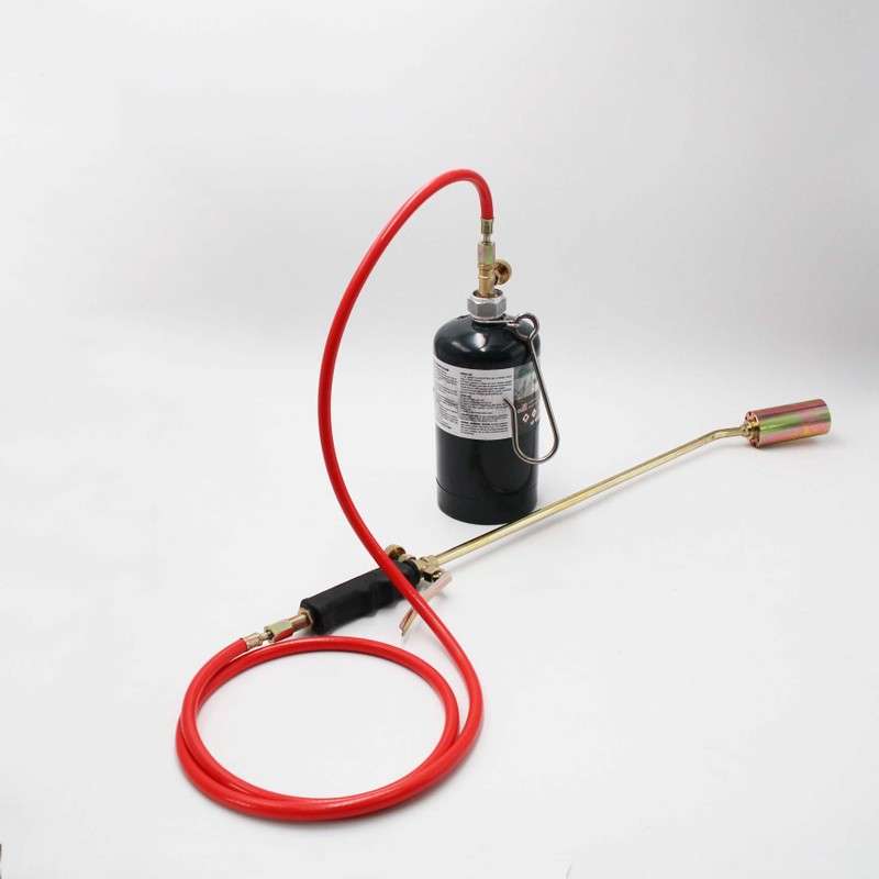 Easywalking Flamethrower Garden Weeding Torch Propane Gas Burner Camping Light