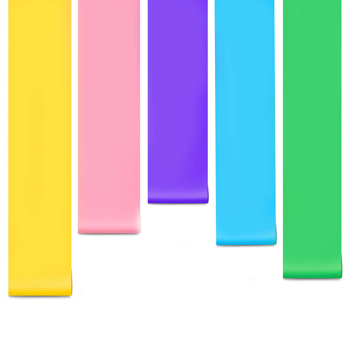 1.5M GYM Exercise Pilates Fitness Aerobics Stretch Resistance Yoga Bands Belt