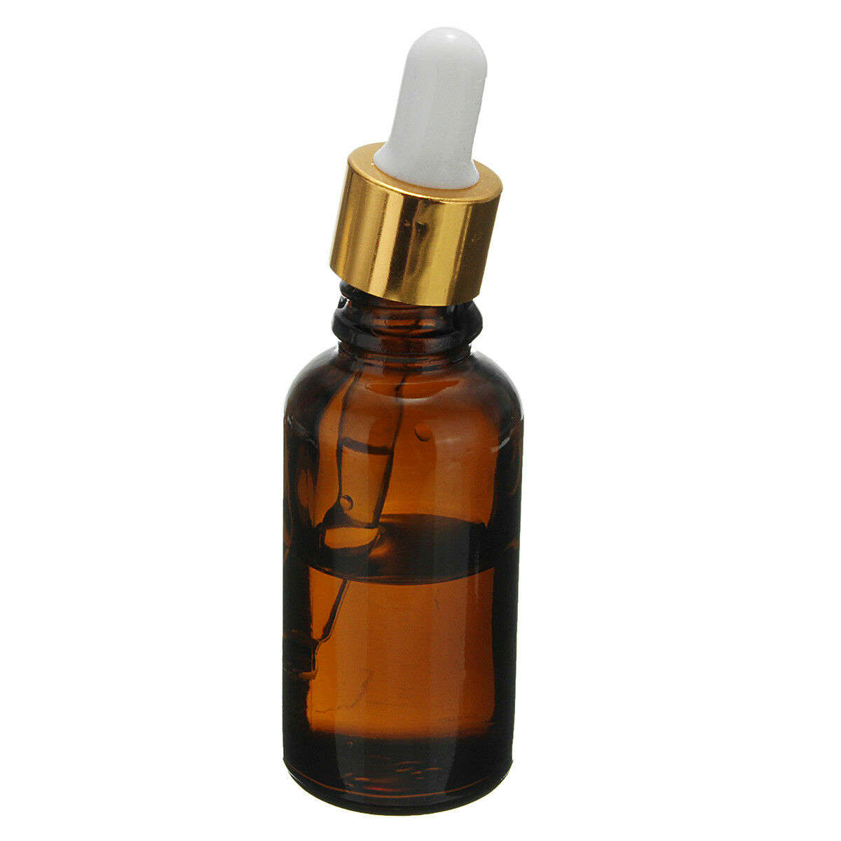 30/50/100ml Amber Glass Essential Oil Dropper Bottles Vials Containers...-(Capacity 50ml )