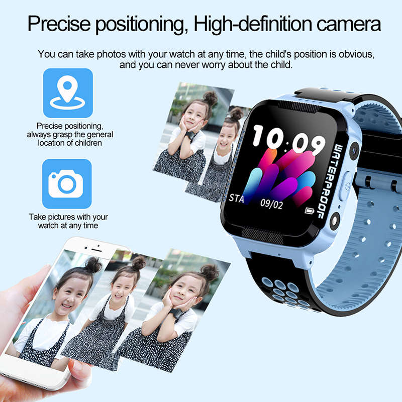 New Kids Swimming Smart Watch Touch Screen Smart Bracelet GPRS+LBS Anti-Lost Loc